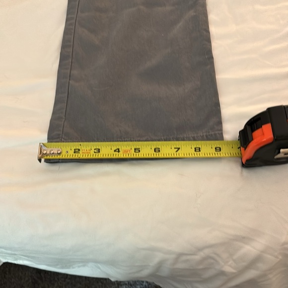 Old Navy, girls pants, color, gray size 8 no snap or buttons Velcro - Picture 6 of 12